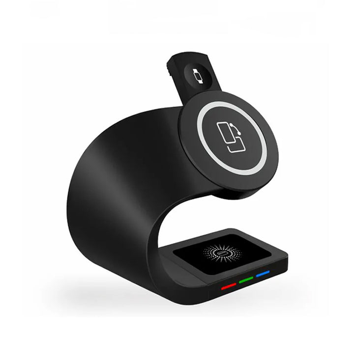 3-in-1 15W Multi-functional Wireless Charging Pad (Watch - Airpods - Phone)