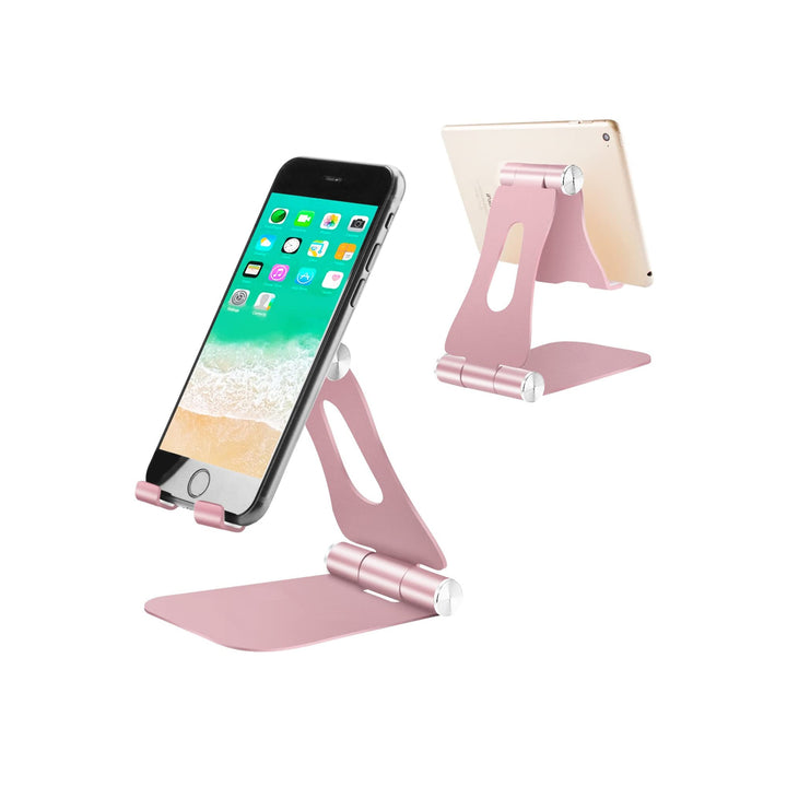 Simpeak Dual Foldable Aluminum Universal Phone Stand Holder 