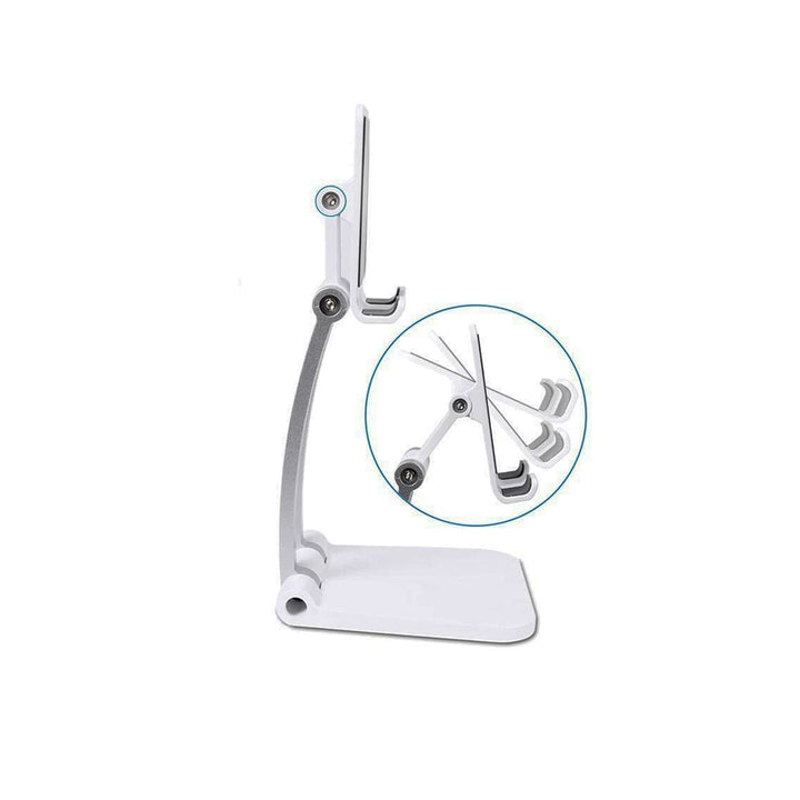 Universal Aluminum Non-slip Adjustable Mobile and Tablet Stand 