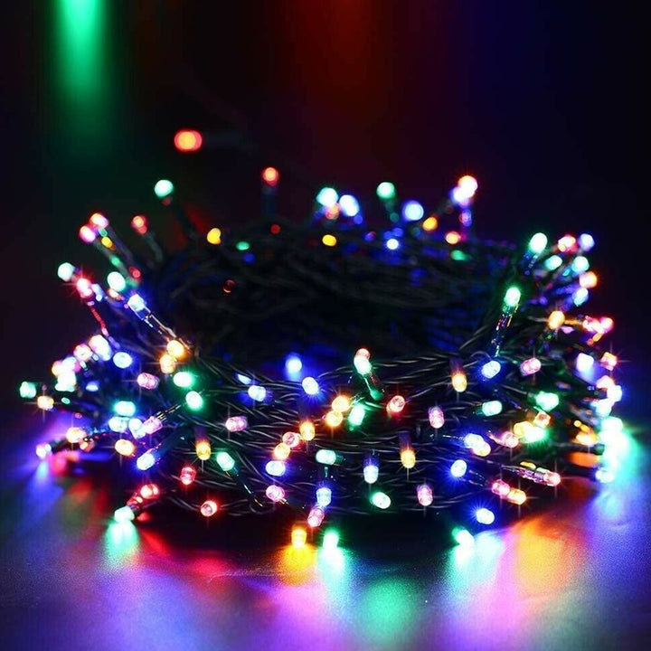 Waterproof Multi Color Solar String Light For Outdoor Decoration (Size: 12Meter 100LED)