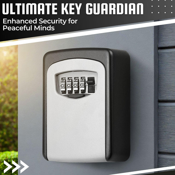 Key Case With Security Lock Holds Up To 5 Keys