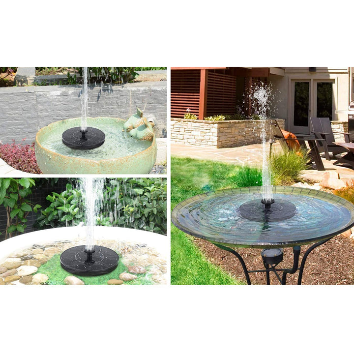 Free Standing Floating Solar Fountain Solar Powered Water Fountain Pump  