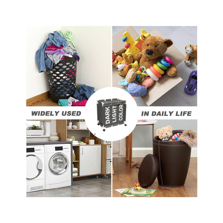 Foldable Storage Dustproof Laundry Basket