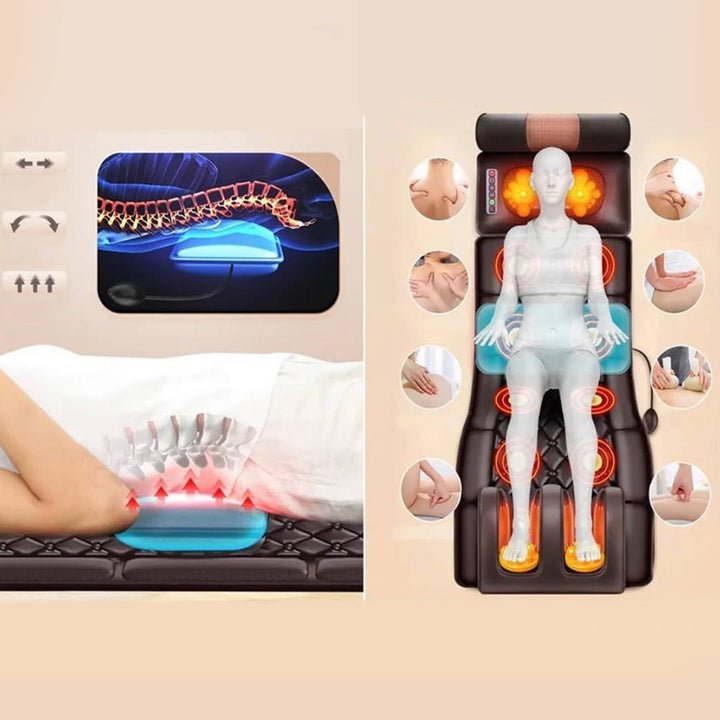 Full-Body Electric Massage Chair with Remote Control