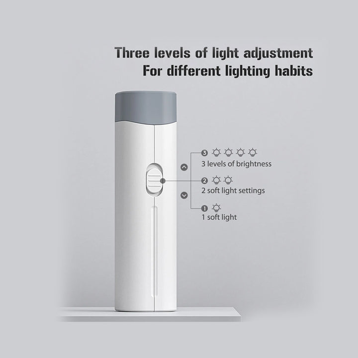 2 in 1 Rechargeable LED Technology Power Bank and Desktop Flashlight 3 Lighting Modes