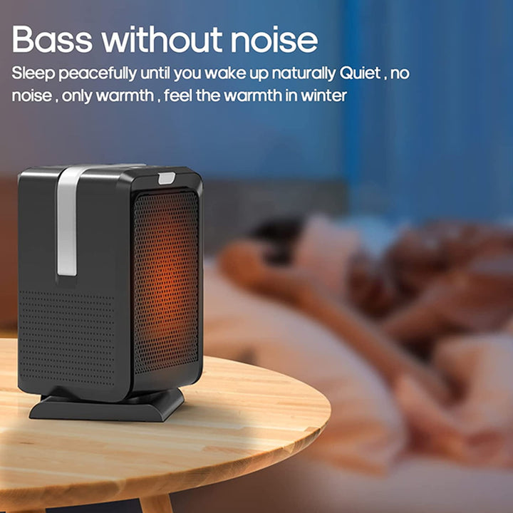 Portable Mini Fast Heating Silent Electric Air Heater with Remote Control