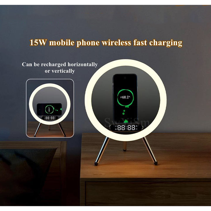 Magic mirror mobile phone wireless charging Bluetooth speaker beauty makeup mirror