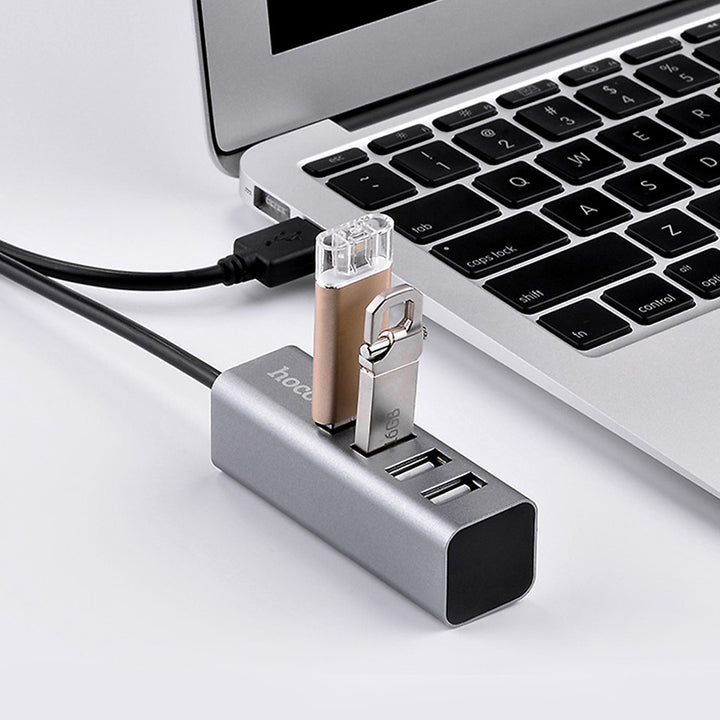 Hoco USB hub “HB1” USB-A to four ports USB 2.0 charging and data sync