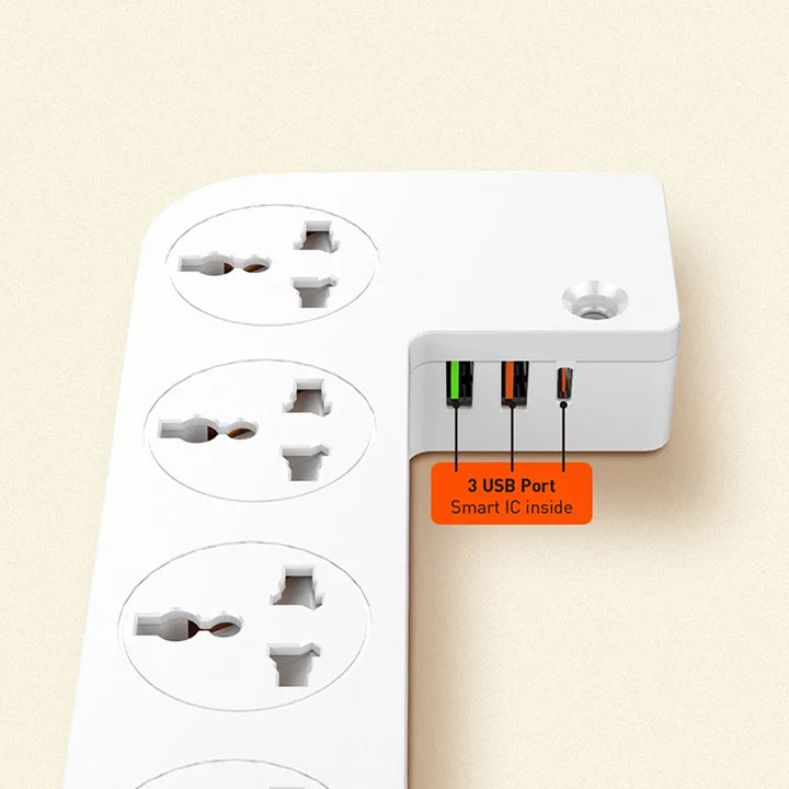 LDNIO SN5310W 3-in-1 Power Strip