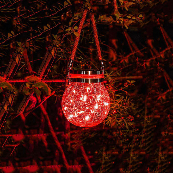 LED Solar Mason Jar Fairy String Lights