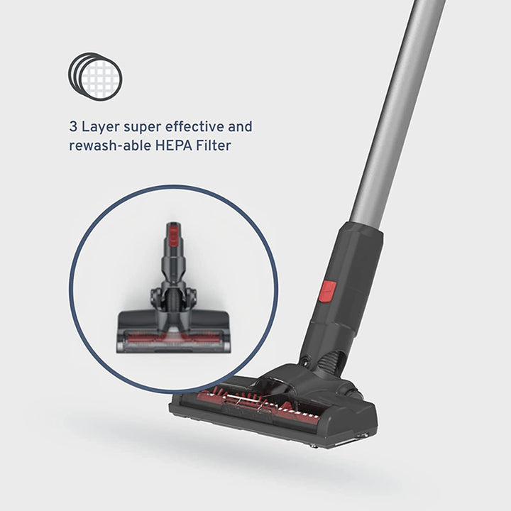 Powerology Cordless Home Vacuum with Brushless Motor technology