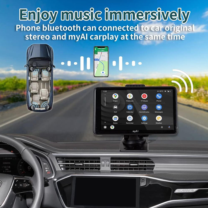 Apple Carplay and Android Auto Car Stereo