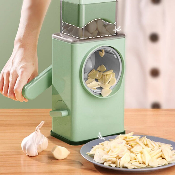 Multifunctional Stainless Steel Manual Vegetable Slicer 3-in-1