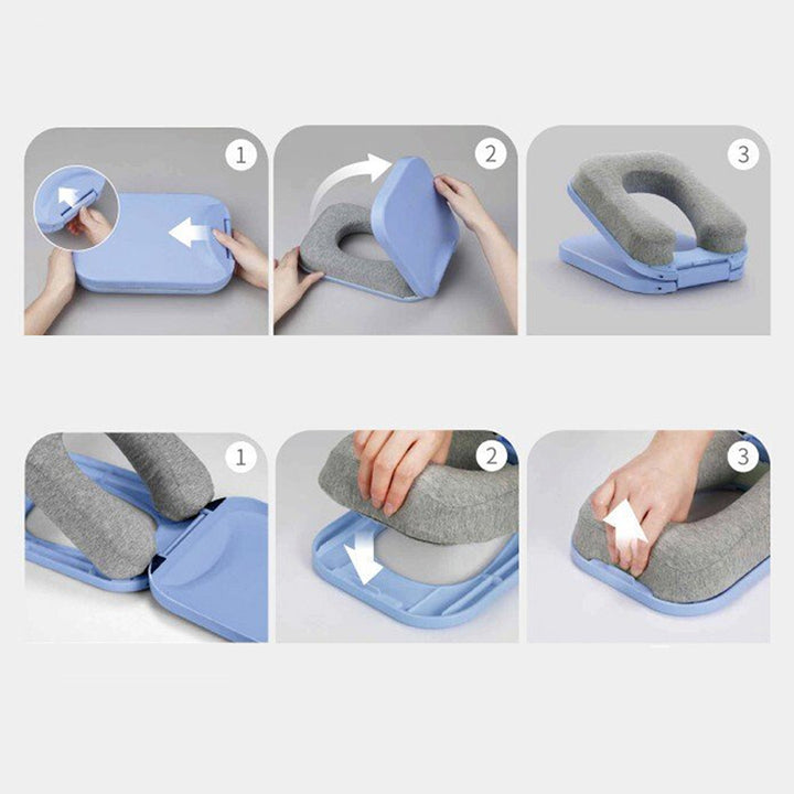 Table Foldable Portable U-shaped Napping Pillow