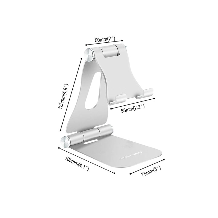 Simpeak Dual Foldable Aluminum Universal Phone Stand Holder 