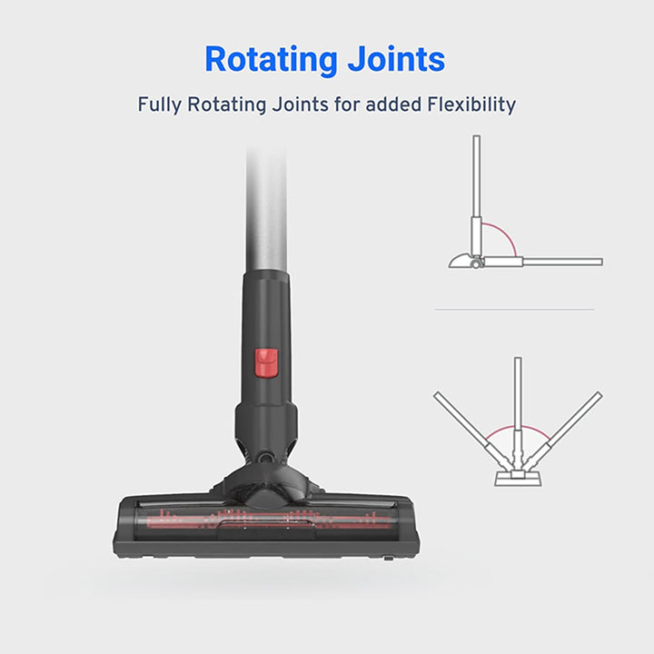 Powerology Cordless Home Vacuum with Brushless Motor technology