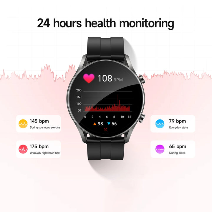 Hoco Y7 1.32 inch Touch Screen Smart Watch Bluetooth 5.0 IP68 Waterproof Smart Sports Watch