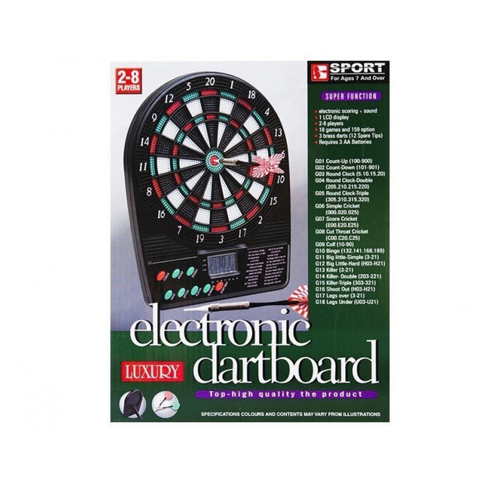 Electronic Dartboard With Score LCD Screen Safe and Simple