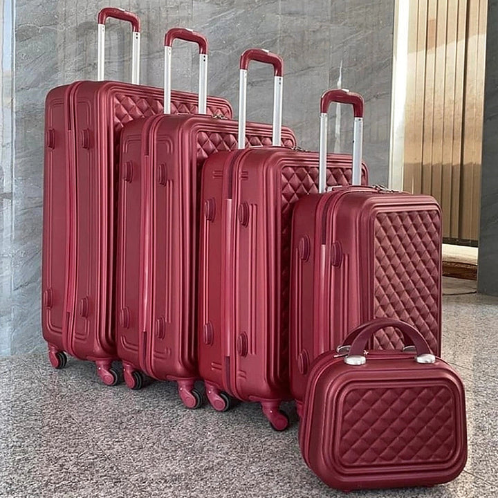 Luggage Trolley Bags set of 5Pcs Design Combines Luxury, Elegance and Practicality