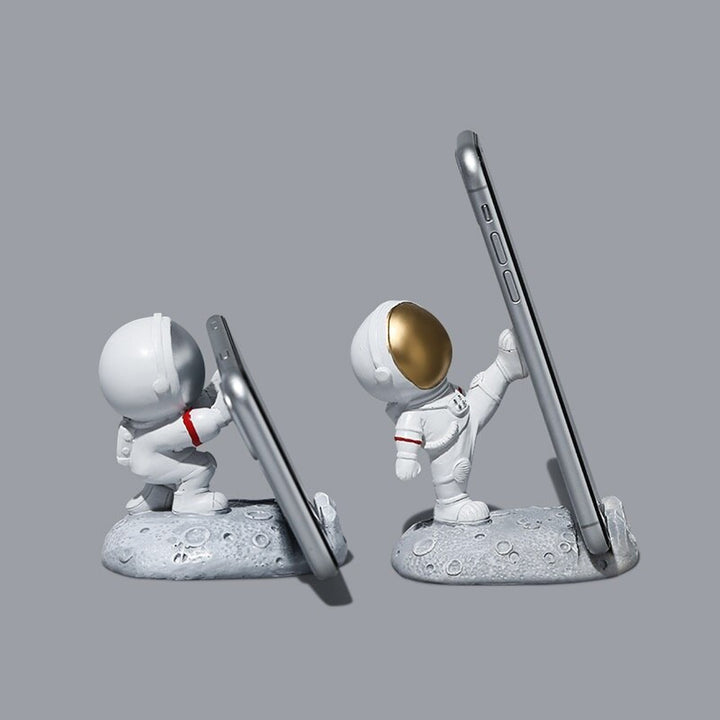 Unique Design Cool 3D Astronaut Mobile Phone Holder Compatible with All Smartphones