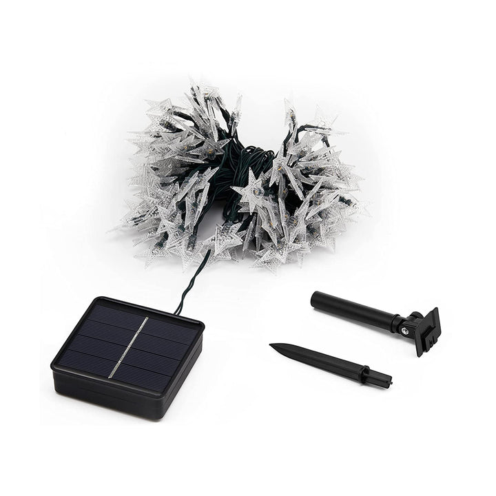 Solar Star String Lights With 8 Lighting Modes Waterproof Solar Powered