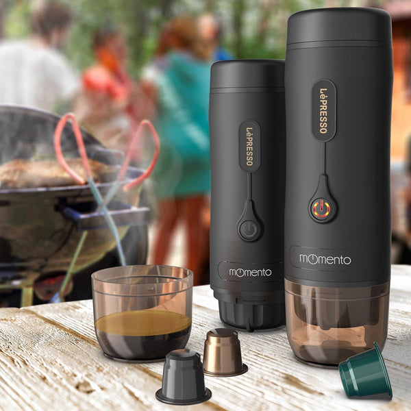 Lepresso Momento 2.0 Espresso Machine 200ml for perfect coffee on The Go
