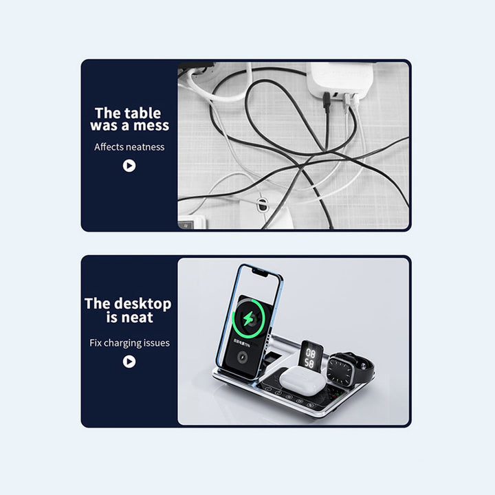 R11 Wireless Charging Station 4 in 1 wireless charger and holder