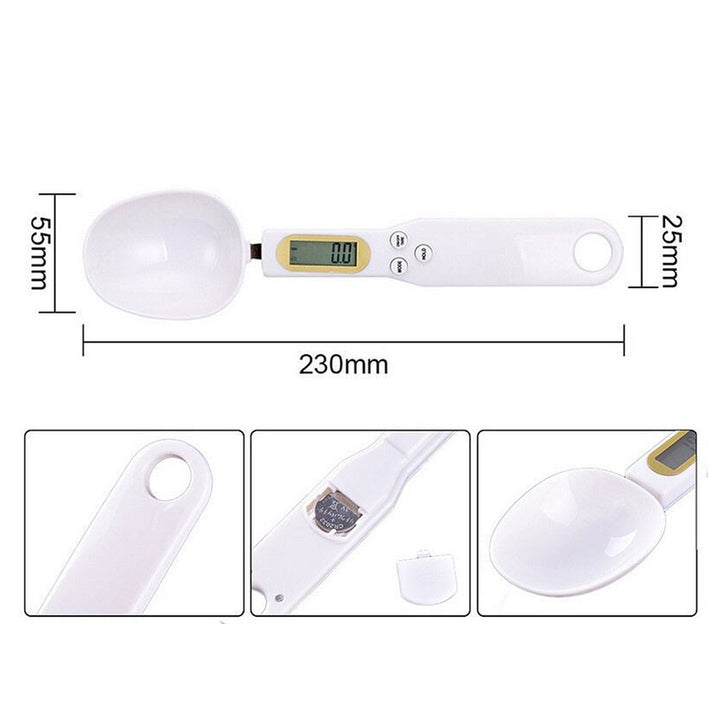 Digital Scale Spoon LCD Display Kitchen Spoon Scale 500g/0.1g Electronic Measuring Spoon