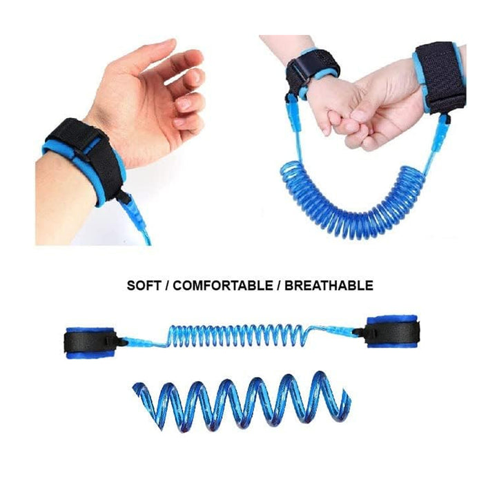 Safety Wristband for Kids Safe and Comfortable Grip with Extendable Elastic Cord to Avoid Losing The Child