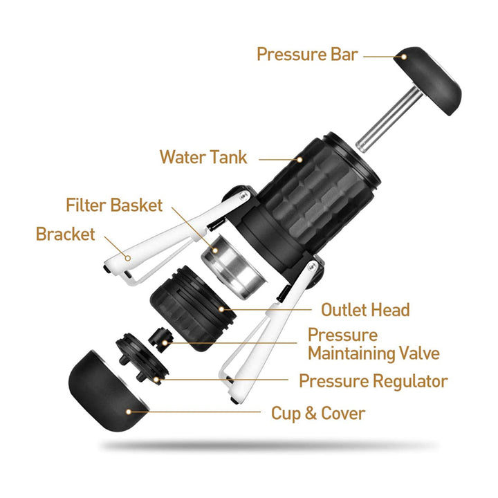 STARESSO Portable Espresso Maker - Third Generation Mini Espresso Maker