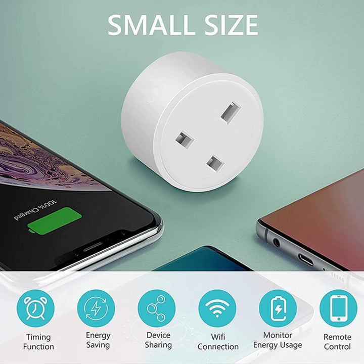 Porodo Smart Plug to Control All Home Appliances Through Phone With Voice Control
