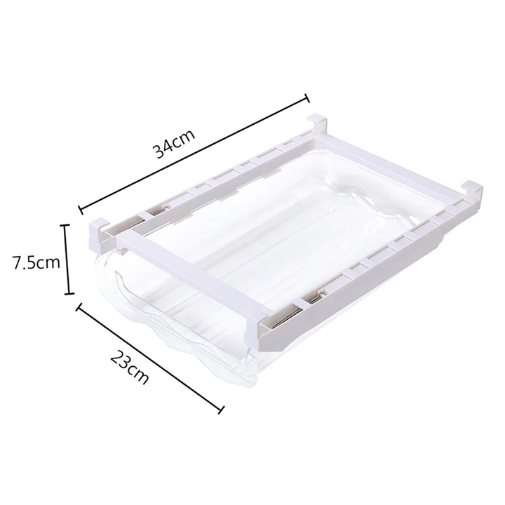 Adjustable Kitchen Egg Organizer Storage Rack Box Fridge Freezer Shelf Holder