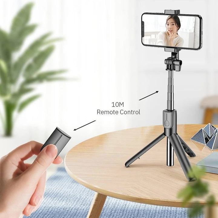 4 In 1 Dual Led Ring Light Selfie Stick