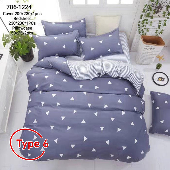 Bedding Set with 4 * 1 Comforter Modern and Elegant Design