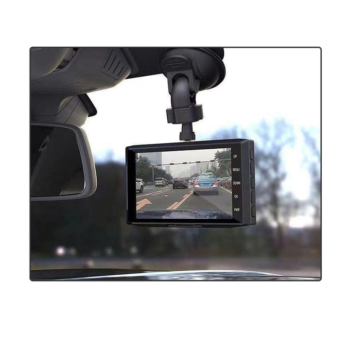 Hoco DI17 Triple-Camera Driving Recorder (Dash Cam)