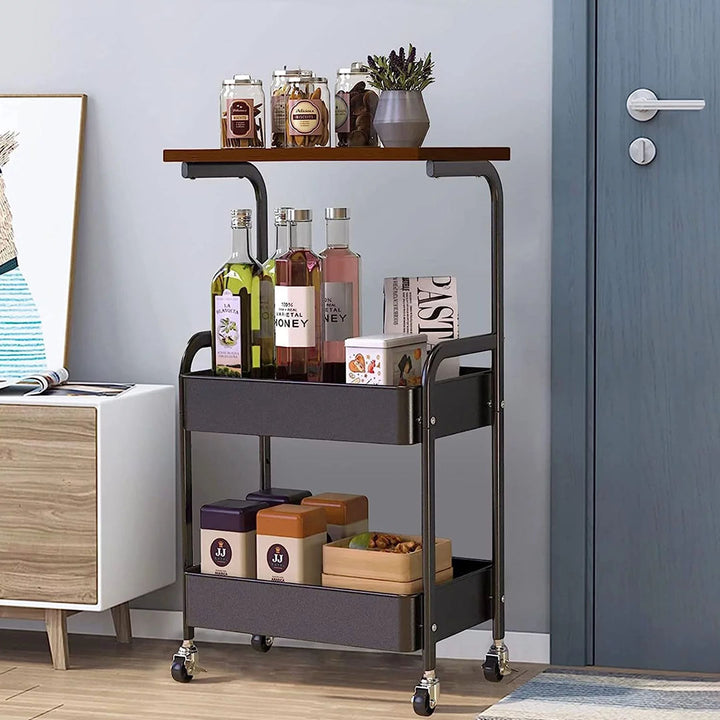 Versatile Rolling Cart with 3-layer Waterproof - dealatcity store	