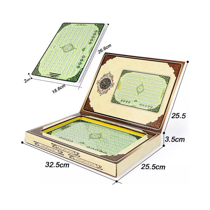 Electronic Learning Pad to Listen and Memorize the entire Qur’an in an Easy and Modern way