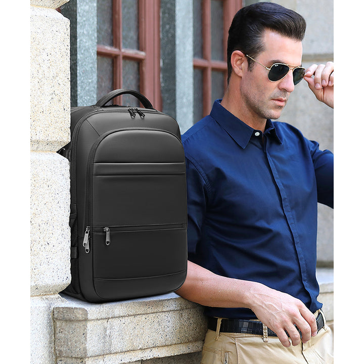 POSO PS-660 Large Expandable Waterproof Anti-Theft Backpack Bag With USB Charging Port