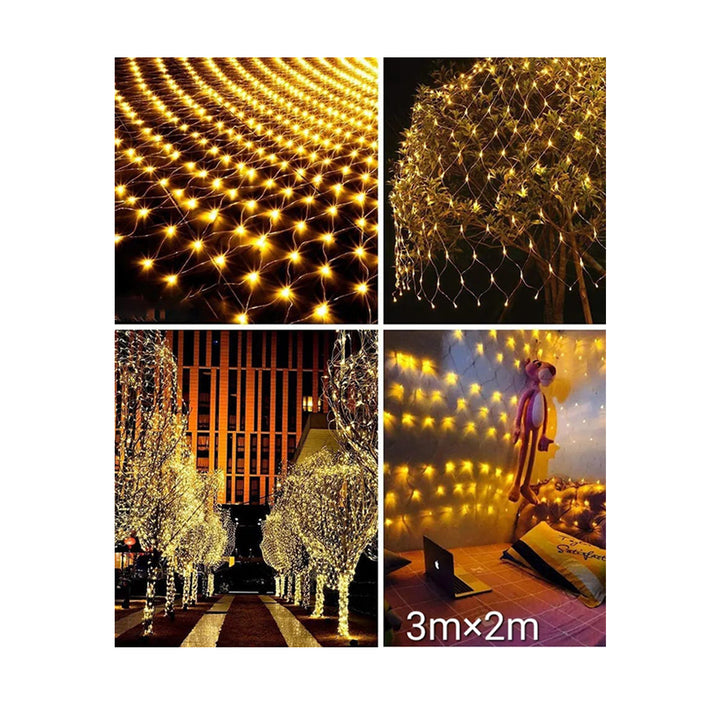 3x2 Meters LED Mesh Wall Light Curtain Light