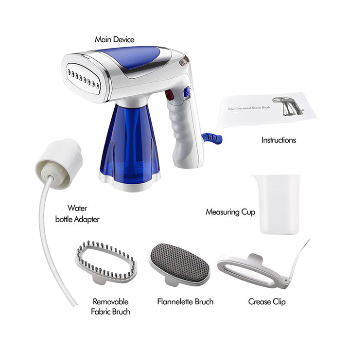 Portable Travel Handheld Steamer Foldable Fabric Wrinkle Remover 1600W
