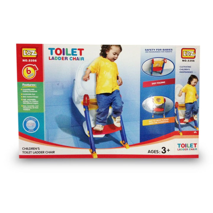 Potty Toilet Seat with Step Stool Ladder, (3 in 1) Trainer for Kids