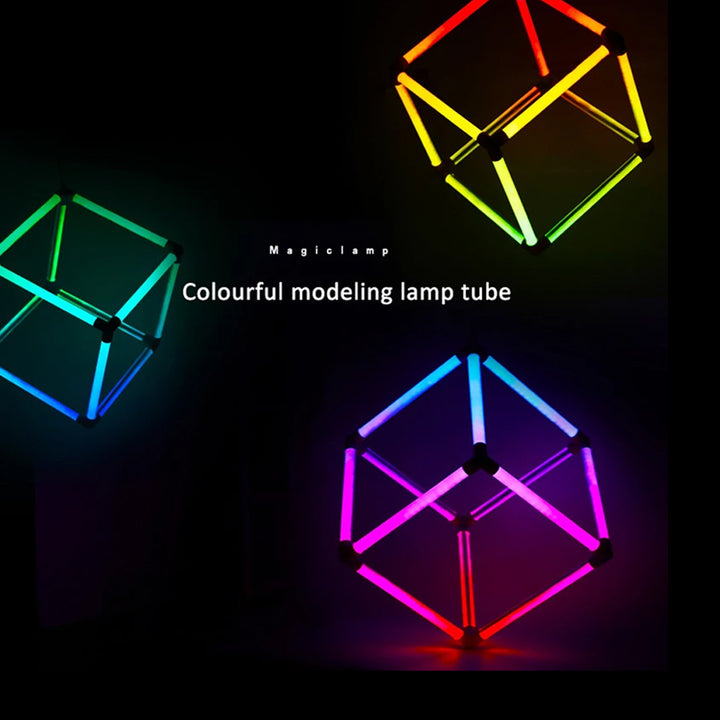 LED RGB Music Cubic Light with Remote Control