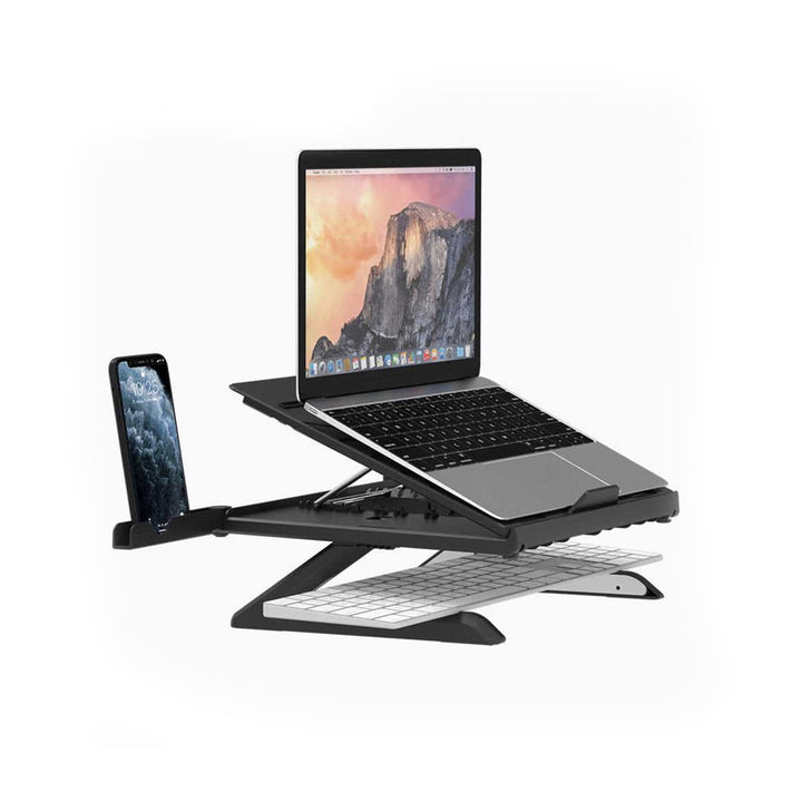 Tronsmart D07 Foldable Adjustable Laptop Stand with Phone Holders