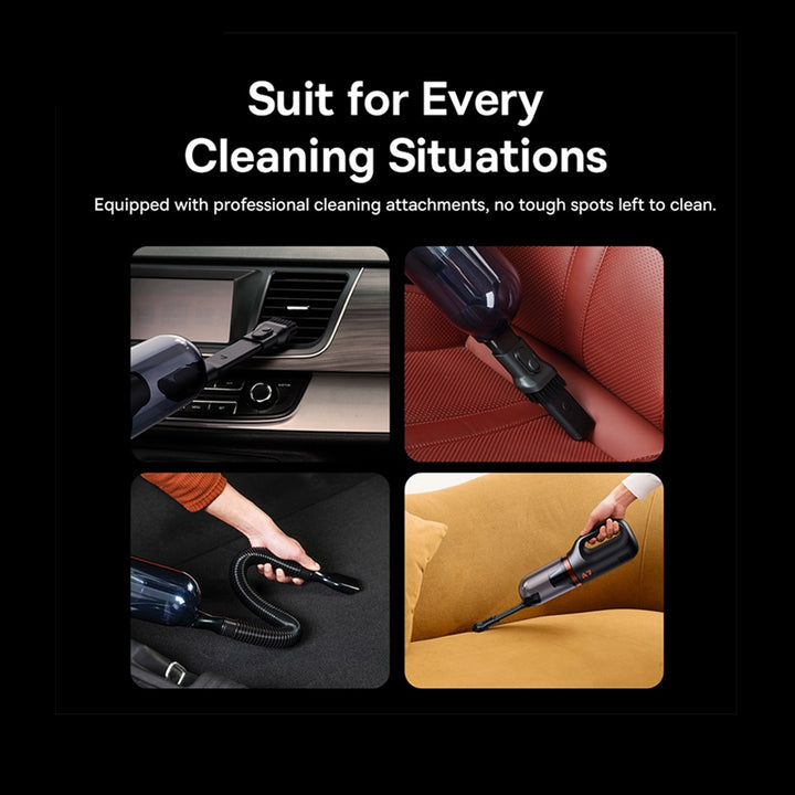 Baseus Vacuum Cleaner A7 6000Pa Powerful Suction Cordless Car Vacuum Cleaner