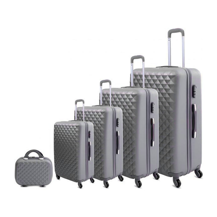 Luggage Trolley Bags set of 5Pcs Design Combines Luxury, Elegance and Practicality