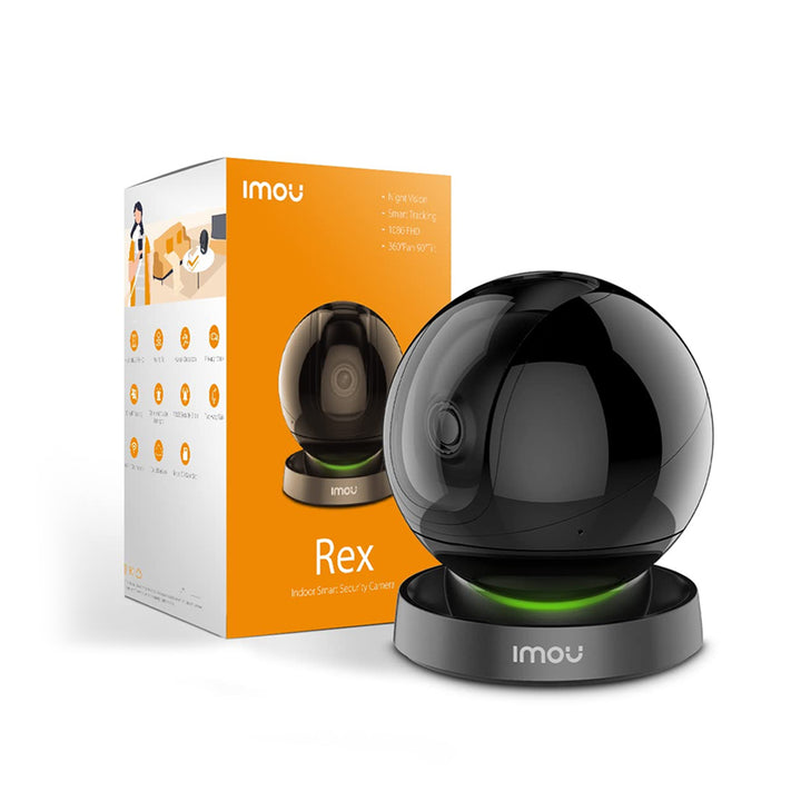 Imou Camera Rex 2MP Wi-Fi Pan & Tilt for 360° Coverage Night Vision With Smart Tracking