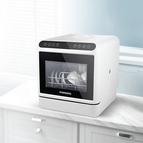 Porodo Dishwasher 25L with 1000W Hot Air Sterilization and Drying