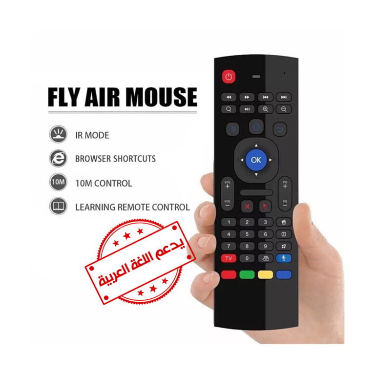 Air Mouse Smart Voice Remote Control Backlit 2.4G Wireless Keyboard