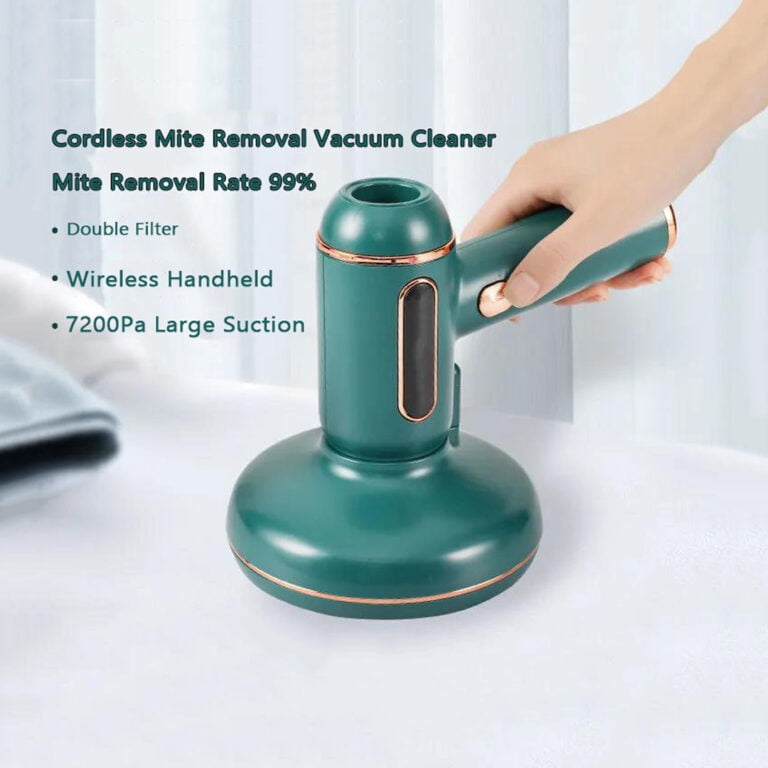 Handheld Dust Mite Vacuum Cleaner UV Sterilization Vacuum 7200 Pa