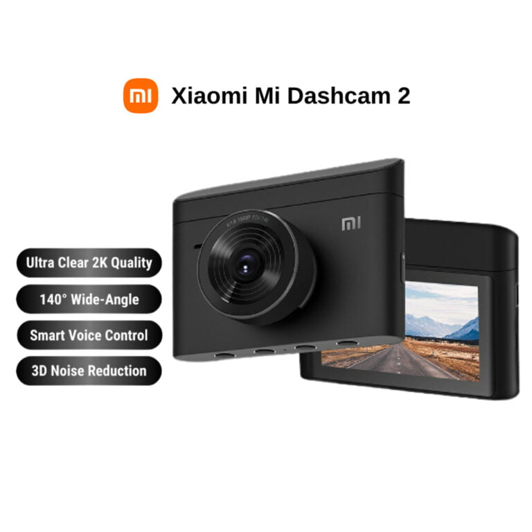 Xiaomi Mi Dash Cam 2 Car Camera with High Resolution 2K Supports Night Vision